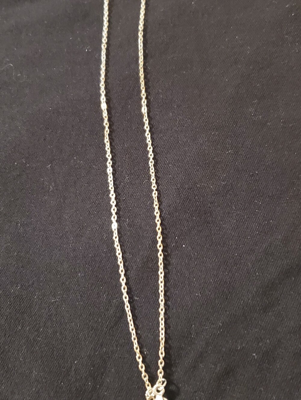 Delicate Silver-Tone Pendant Necklace - Women Jewelry